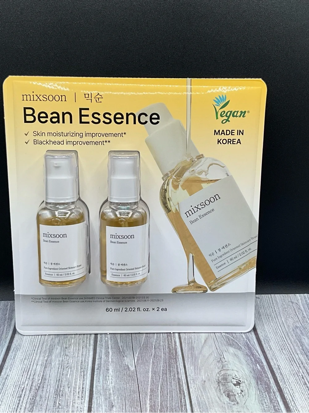 Mixsoon bean essence double pack sealed